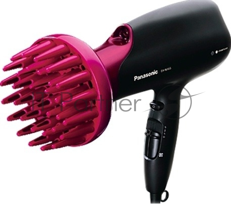 Фен Panasonic EH-NA65 черный/розовый, 2000 Вт, ионизация