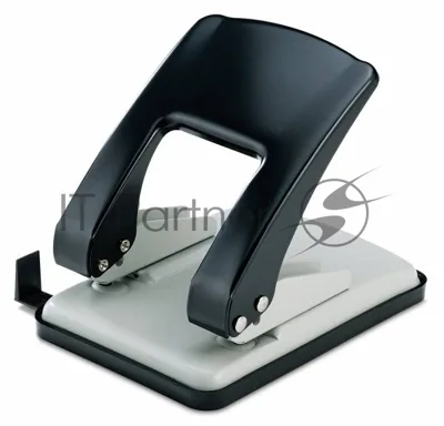 Дырокол Kw-Trio Stylish Heavy Duty 976, до 40 листов, металл ассорти, отверстий: 2, с линейкой