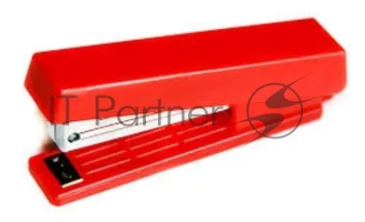 Степлер Kw-Trio 5280RED N10 (10 листов) встроенный антистеплер, красный 50 скоб