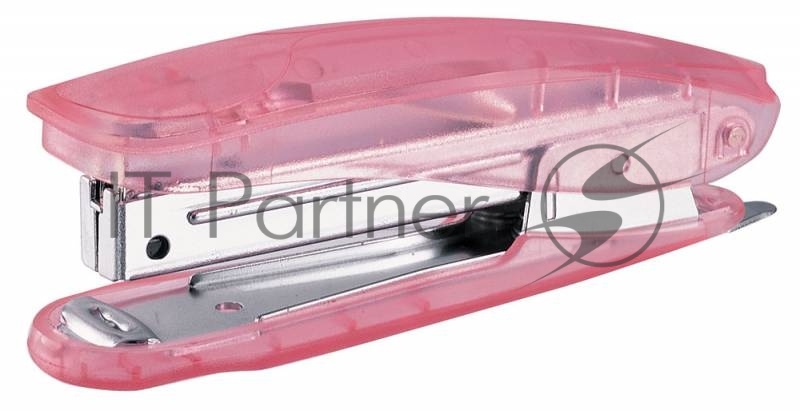 Степлер Kw-Trio 5106T Pollex N10 (10 листов) встроенный антистеплер, ассорти/прозрачный 100 скоб, металл/пластик