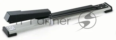 Степлер брошюровочный Kw-Trio 5900 Full-strip 24/6 26/6 (20 листов) серый/черный, 210 скоб