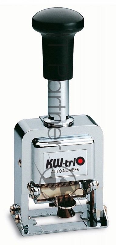 Нумератор Kw-Trio 20800 металл серебристый