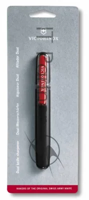 Точилка для пероч.ножей Victorinox Dual-Knife (4.3323) 140 мм черный/красный блистер