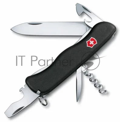 Нож перочинный Victorinox Nomad (0.8353.3) 111мм 11функций черный карт.коробка