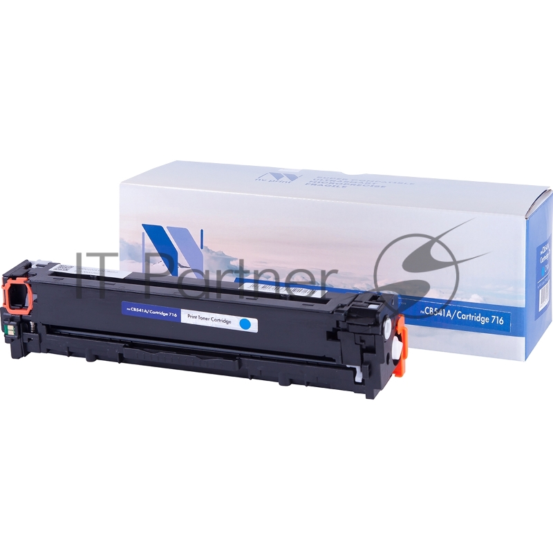 Картридж лазерный NVPrint совместимый HP CB541A/Canon 716 Cyan для LJ Color CP1215/1515/1518/(1400k)