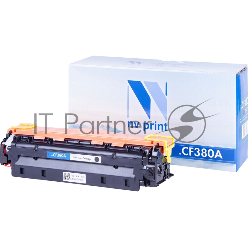 Картридж лазерный NVPrint совместимый HP CF380A черный для CLJ Pro MFP M476 (2400k)