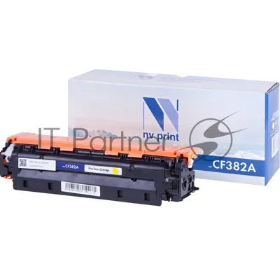 Картридж лазерный NVPrint совместимый HP CF382A Yellow для CLJ Pro MFP M476 (2700k)