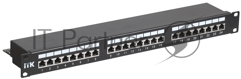 Патч-панель кат.5Е STP, 24 порта (IDC Dual) 1U патч-панель кат.5Е STP, 24 порта (IDC Dual)
