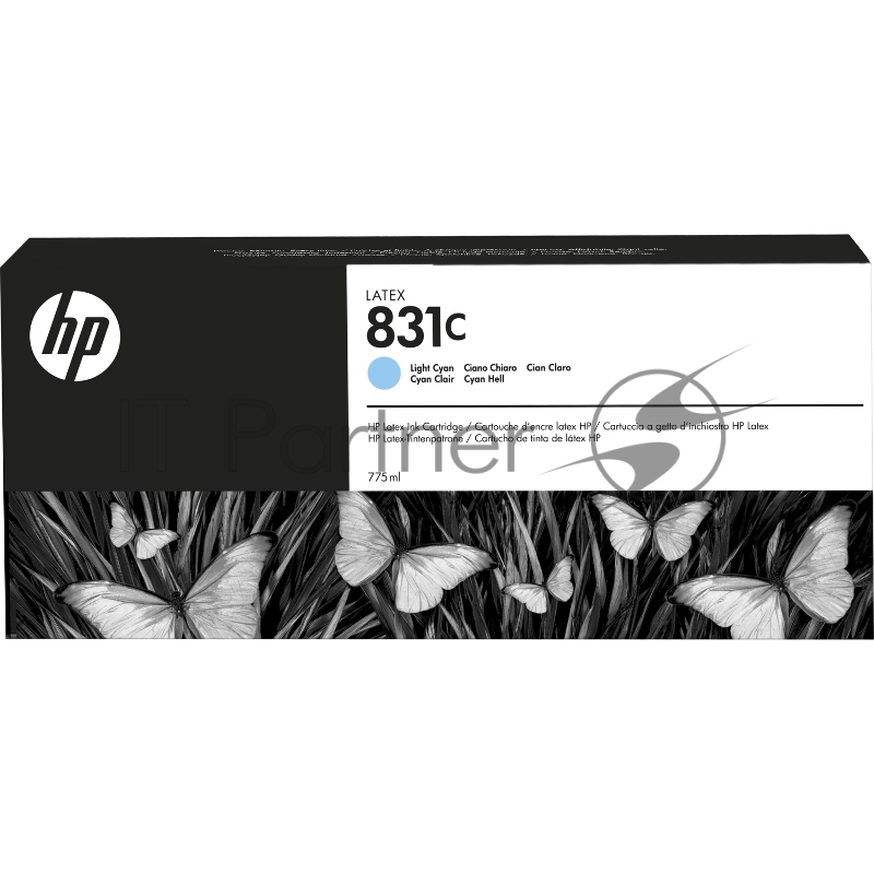 Картридж струйный HP 831C светло-голубой для HP Latex 110, HP Latex 375, HP Latex 310, HP Latex 315 775ml