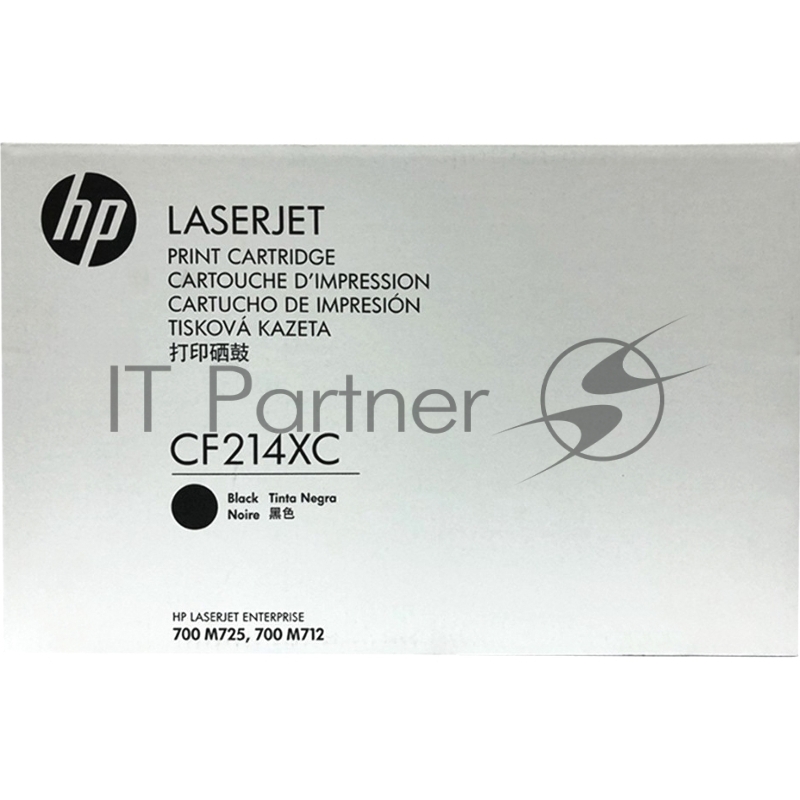 Картридж лазерный контрактный HP CF214XC черный Contr LJ Toner Cartridge