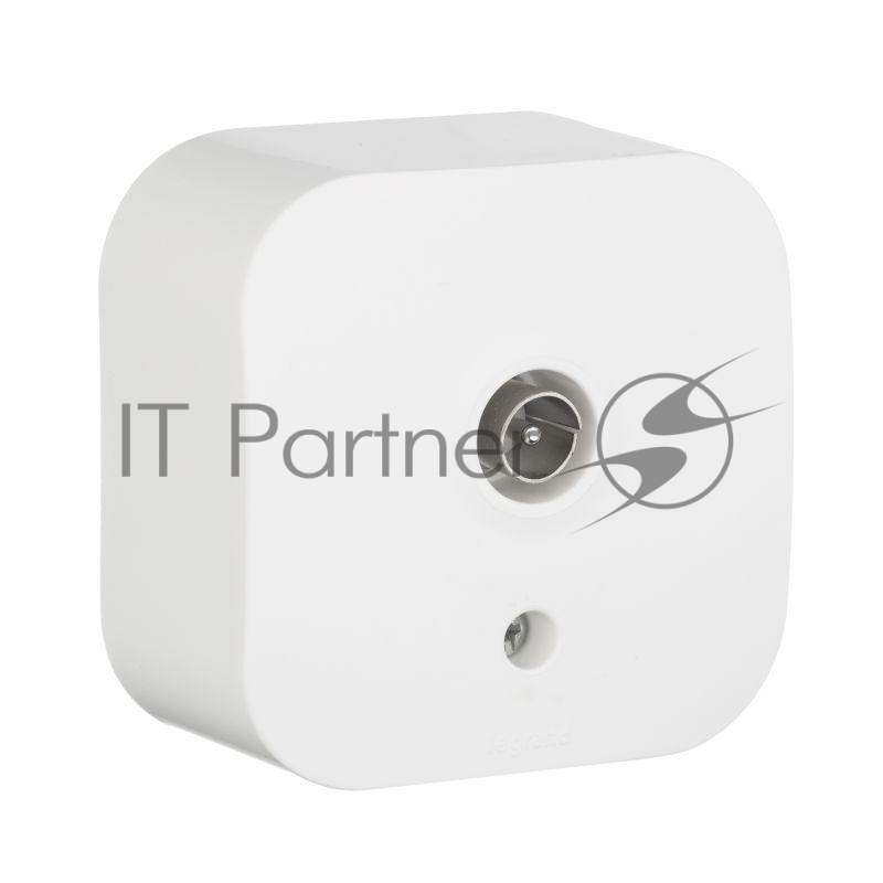 Розетка телевизионная Quteo TV БЕЛ Quteo Розетка TV БЕЛ