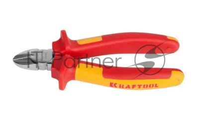Бокорезы KRAFTOOL "ELECTRO-KRAFT"(2202-5-16_z01), Cr-Mo сталь, двухкомпонентная рукоятка, хромированное покрытие, 160мм