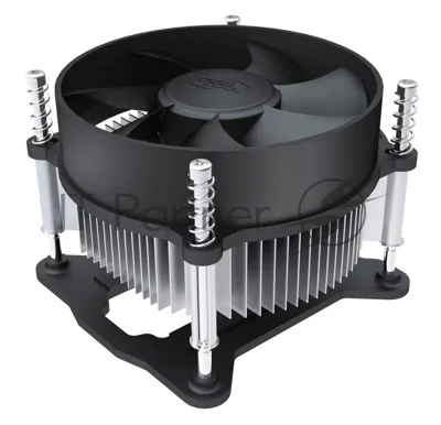 Кулер для процессора DEEPCOOL CK-11508 черный, 92 мм, алюминий, 2200 об/мин, 30.1 дБ, 3 pin, 65 Вт, 70 мм