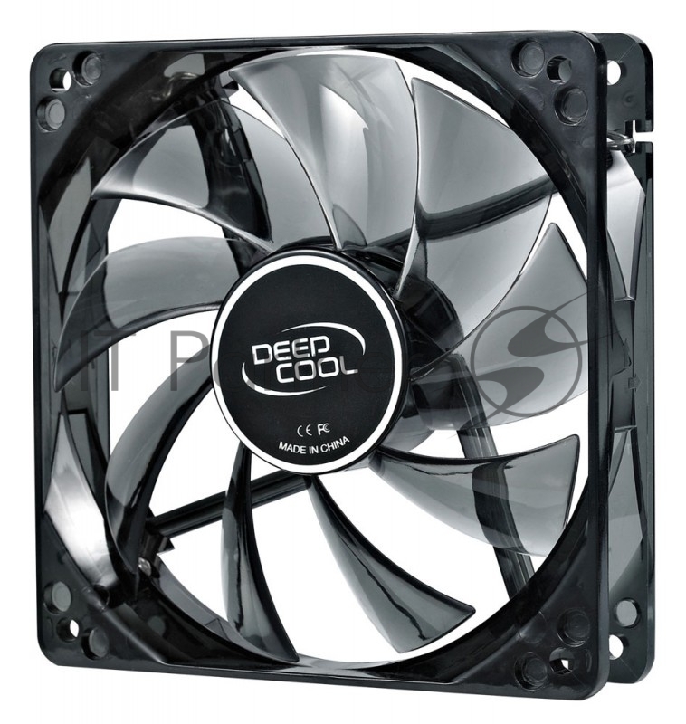 Вентилятор для корпуса DEEPCOOL WIND BLADE 120 черный, 120 мм, 1300 об/мин, 26.6 дБ, 3 pin