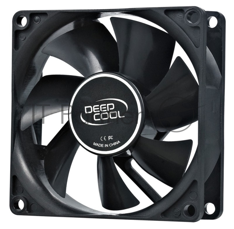 Вентилятор для корпуса DEEPCOOL XFAN 80 черный, 80 мм, 1800 об/мин, 20.3 дБ, Molex