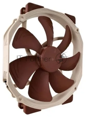 Вентилятор корпусной Noctua NF-A15 PWM, 140 мм, 300-1500 об/мин, 19.2 дБ, 4-pin PWM, без подсветки