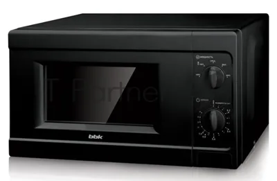 Микроволновая печь BBK 20MWS-709M/B черный, 20 л, 700 Вт, переключатели - поворотный механизм