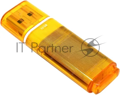 Флешка USB QUMO 32 Gb USB 2.0 Optiva 01 оранжевый корпус оранжевый