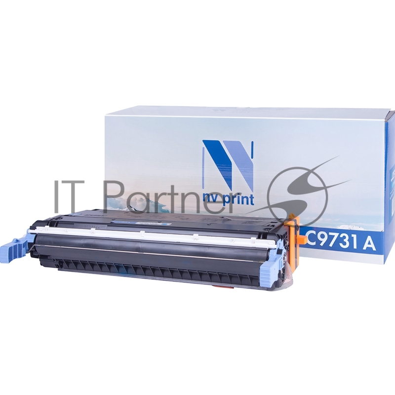 Картридж лазерный NVPrint совместимый HP C9731A Cyan для LJ Color 5500/5550 (12000k)
