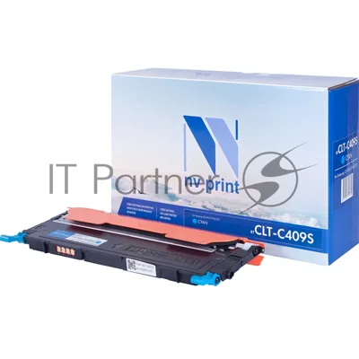 Картридж лазерный NVPrint совместимый Samsung CLT-C409S Cyan для CLP-310/310N/315 (1000k)