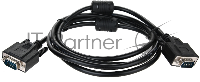 Кабель для монитора VGA (M) -) VGA (M), 1,5 м, TV-COM (QCG341AD-1.8M), ферритовые кольца