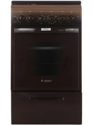Плита газовая Gefest 5100-02 0001 коричневый, конфорок 4 газовых, духовка 52 л, 50 см x 85 см x 58.5 см