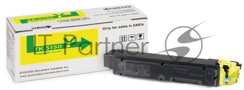 Картридж лазерный Kyocera TK-5150Y (1T02NSANL0) желтый для Kyocera P6035cdn/M6035cidn/M6535cidn 10000 стр.