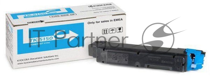 Картридж лазерный Kyocera TK-5150C (1T02NSCNL0) голубой для P6035cdn/M6035cidn/M6535cidn 10000 стр.