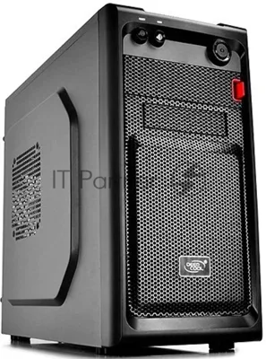 Компьютерный корпус Deepcool SMARTER, mATX/mini-ITX, без БП, 1x USB 3.0, 1x USB 2.0.