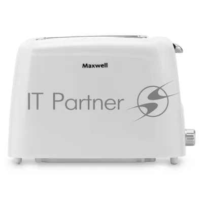 Тостер Maxwell MW-1504 W белый, 750 Вт, 2 слота