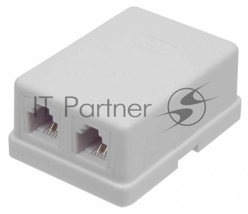 Модуль TWT (TWT-SA2-WH) Настенная коробка 2 порт. для Keystone