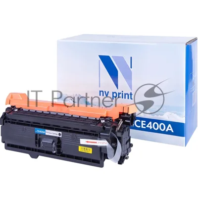 Картридж лазерный NVPrint совместимый HP CE400A черный для CLJ Color M551 (5000k)
