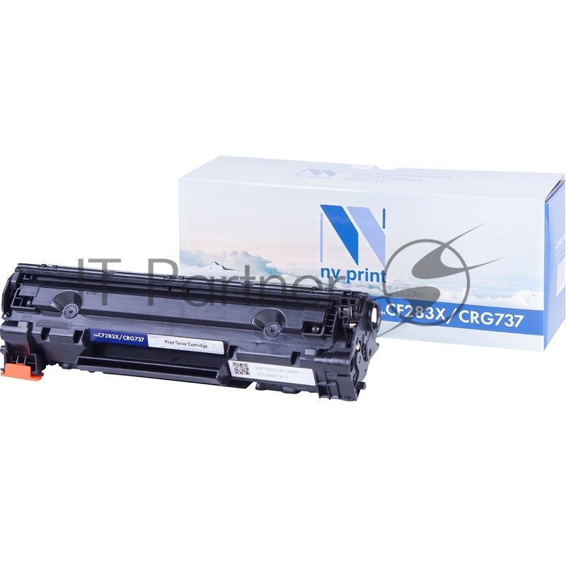 Картридж лазерный NVPrint совместимый HP CF283X/Canon737 LJ Pro 201dw/n/MFP M225dn/dw (2200k)