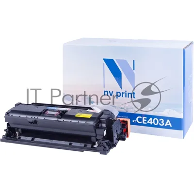 Картридж лазерный NVPrint совместимый HP CE403AMagenta для CLJ Color M551 (6000k)