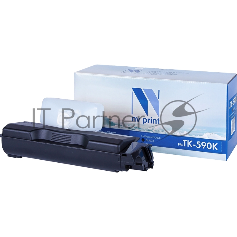 Картридж NVPrint совместимый Kyocera TK-590 Yellow для FS C2026MFP/C2126MFP/C2526MFP/C2626MFP (5000k)