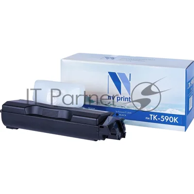 Картридж NVPrint совместимый Kyocera TK-590 Yellow для FS C2026MFP/C2126MFP/C2526MFP/C2626MFP (5000k)