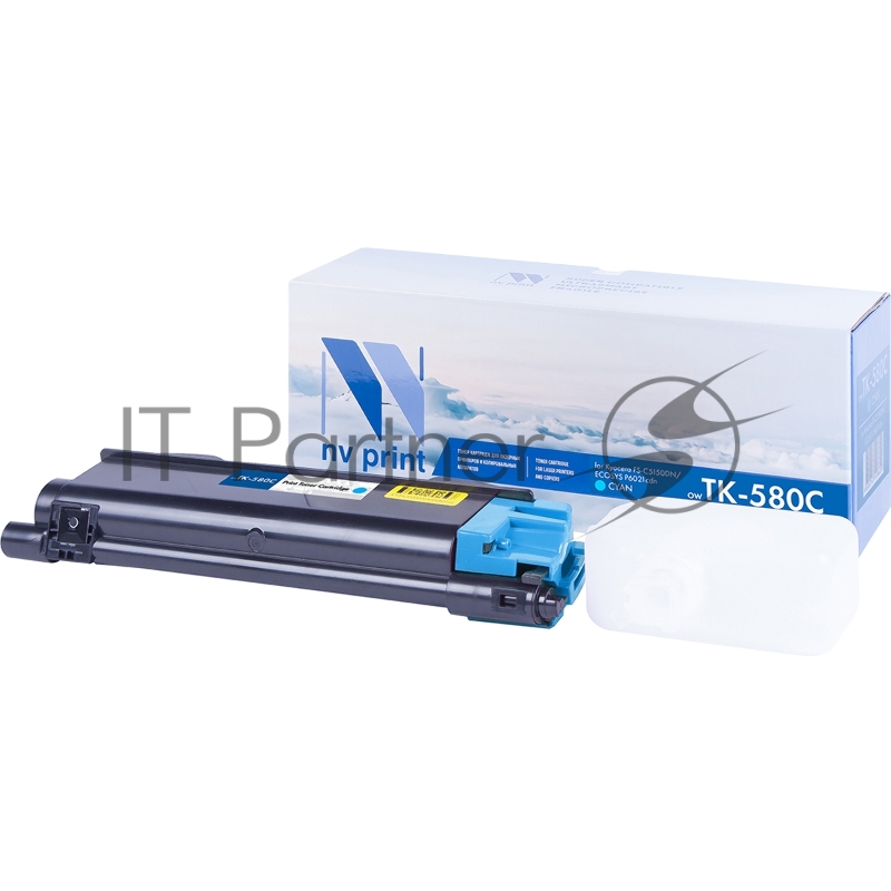 Картридж NVPrint Kyocera синий FS C5150DN TK-580C