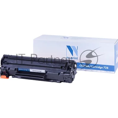 Картридж лазерный NVPrint совместимый HP CE278A/Canon728 для LJ P 1566/P1606/Canon MF4410/MF4430/MF4450 (2100k)