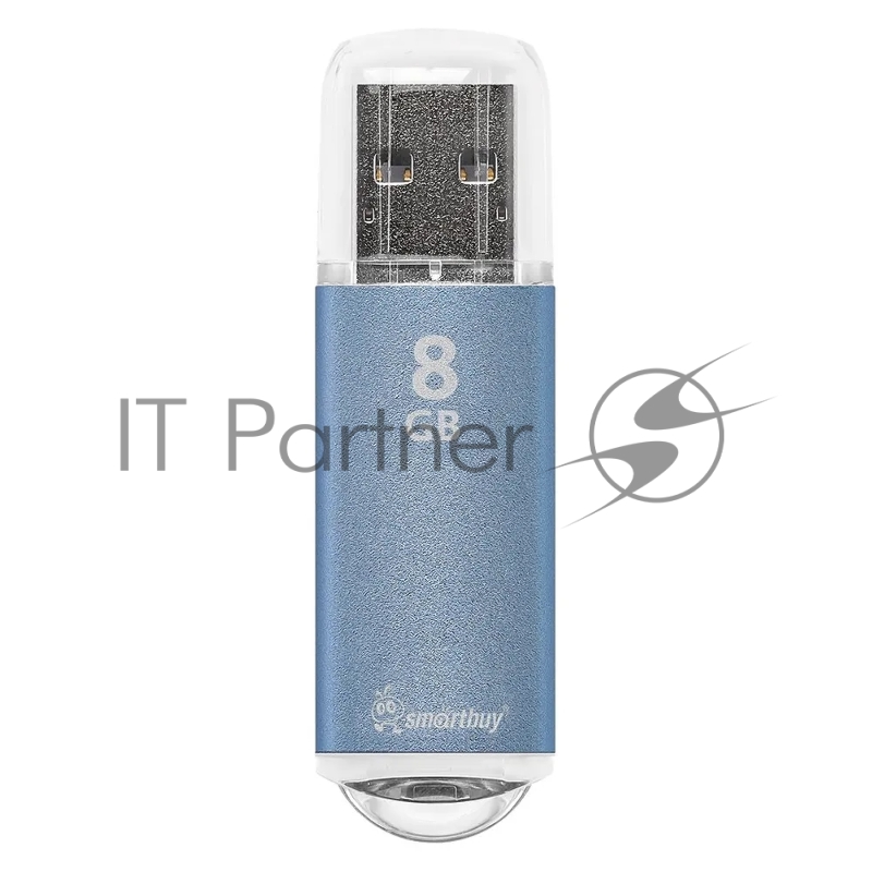 Флешка USB Smartbuy V-Cut Blue (SB8GBVC-B), 8Gb, USB 2.0, R/W 15/5, синий