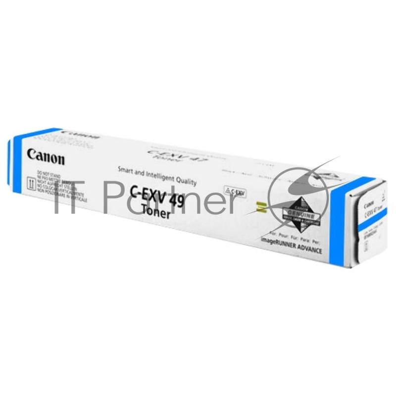 Картридж лазерный Canon C-EXV49C (8525B002) голубой (19 000 стр.) для Canon imageRUNNER ADVANCE серий C3300, C3500, DX C3700, DX C3800