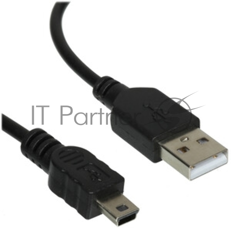Кабель Rexant Шнур mini USB (male) - USB-A (male) 0.2M черный