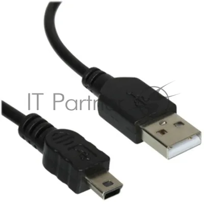Кабель Rexant Шнур mini USB (male) - USB-A (male) 0.2M черный