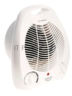 Тепловентилятор Oasis SB-20R белый, 2000 Вт, 20 м2