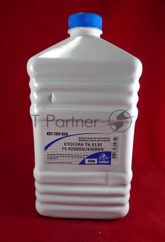 Тонер Kyocera TK-3130, FS-4200DN/4300DN, M3550idn/M3560idn (кан. 650г) B&W Standart фас Россия