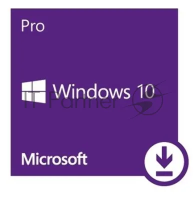 ПО Microsoft Windows 10 Professional, лицензия на 1ПК/бессрочная, электронный ключ, 32-bit/64-bit All Lng PK Lic Online DwnLd NR (FQC-09131) (Электронный ключ)
