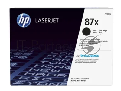 Тонер Картридж HP 87X CF287X черный для HP LJ Ent M506/M527 (18000стр.)