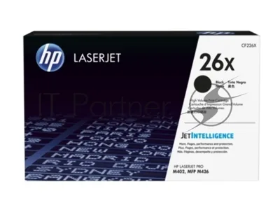 Тонер Картридж HP 26X CF226X черный для HP LJ Pro M402/M426 (9000стр.)