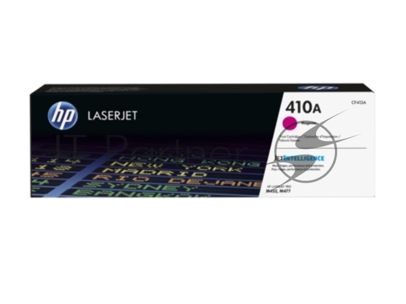 Картридж лазерный Hewlett-Packard HP 410A CF413A пурпурный для HP LJ Pro M452, M477 2300 стр.