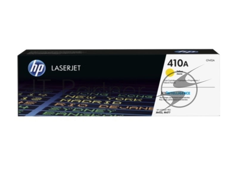 Картридж лазерный HP 410A CF412A желтый для LJ Pro M477fdn/M477fdw/M477fnw/M452dn/M452nw 2300 стр.