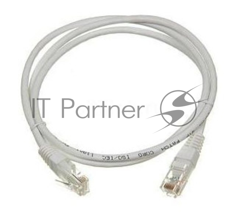 Патч-корд LANMASTER UTP TWT-45-45-1.0-WH вилка RJ-45-вилка RJ-45 cat.5е 1м белый ПВХ